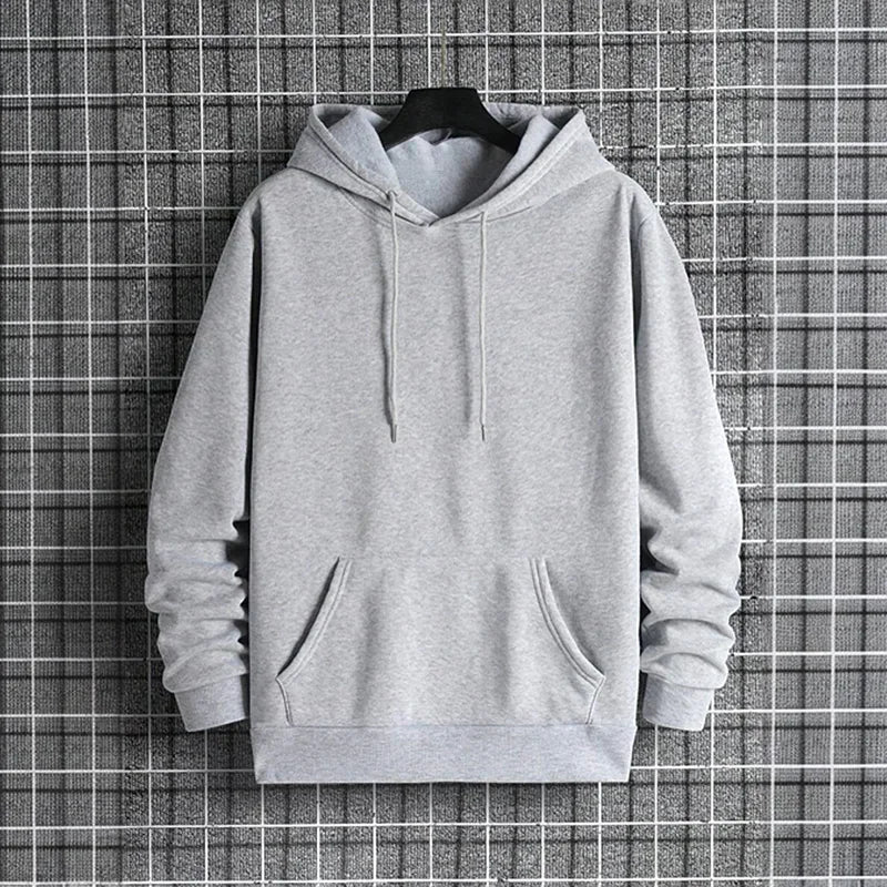 Hot Sales New Mens Tracksuit Clothing Solid Color Casual Sweatshirts Outdoors Sports Jogging Mens Hoodies HighQuality Sportswear