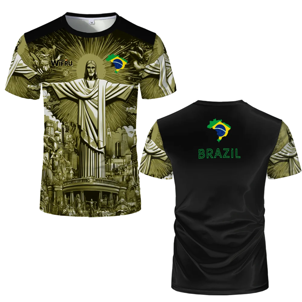 2026 90 Minutes Series MM9 JUL Football Shirt Men's Summer Outdoor Sports Quick-drying Jersey Fitness Training O-neck T-shirt