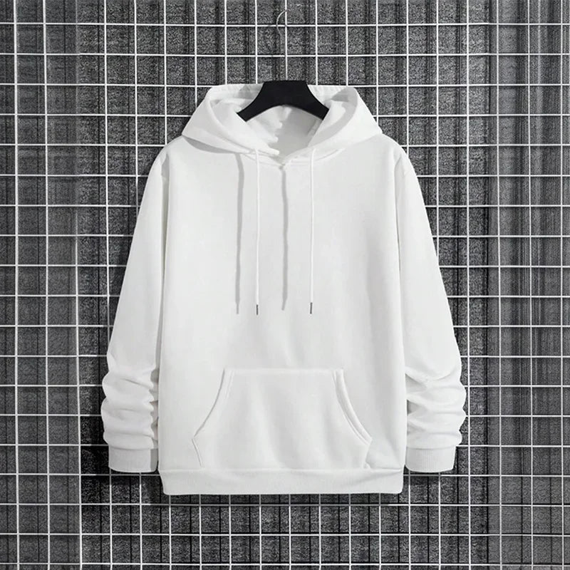 Hot Sales New Mens Tracksuit Clothing Solid Color Casual Sweatshirts Outdoors Sports Jogging Mens Hoodies HighQuality Sportswear